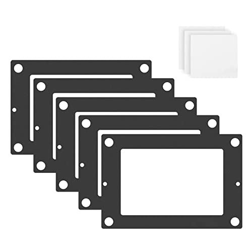 ZHAPEG 5 Stücke Licht Härtende Fall PC Tragbare Stick Auf Dichtung Schutz Pad Für PhotonMonoX/WANHAO 3D Drucker Teil von ZHAPEG