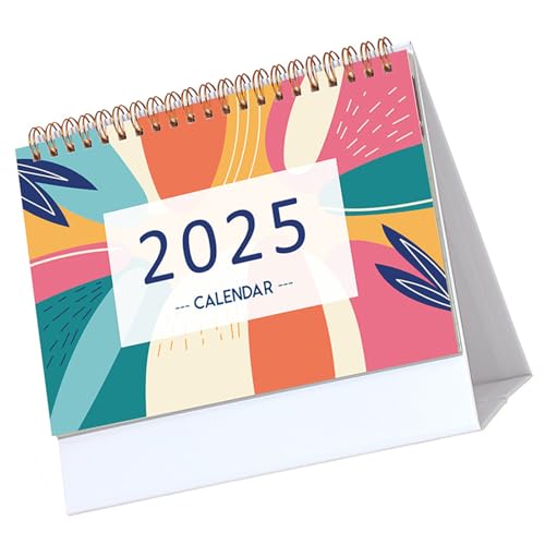 ZHAPEG Kalender 2024-2025 Twin-Coil Bindung Tischkalender läuft von Juli 2024 bis Dezember 2025 Büro Schreibtisch Kalender Planer von ZHAPEG