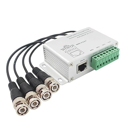 ZHAPEG Koaxiales Videoübertragungsgerät Für Große Entfernungen Mit 4 Kanälen Für CVI Kameras von ZHAPEG