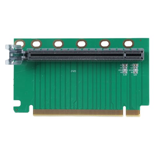 ZHAPEG PCIE 16X 90 Grad Umgekehrte Stecker Zu Buchse Karte Für 1U Server (Installationsrichtung In Richtung von ZHAPEG
