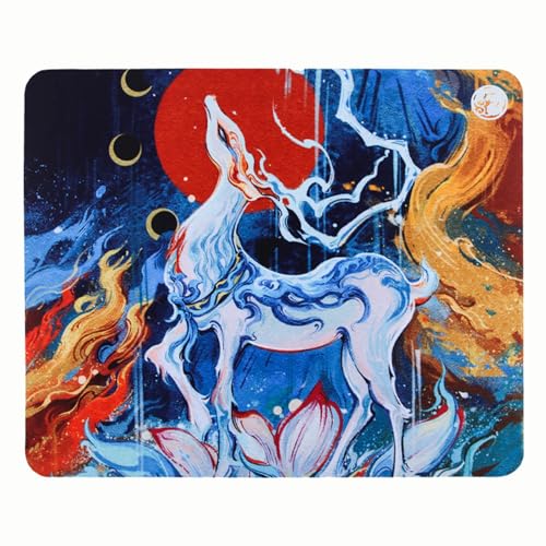 ZHAPEG QingSui Deer Game Mousepad Spiel Mauspad 4 Mm Dicke Für Verbesserte Präzision Und Kontrolle 480 X X 4 Mm ZHAPEG QingSui Deer Game Mousepad Spiel Mauspad 4 Mm Dicke Für Verbesserte Präzision Und Kontrolle 480 X X 4 Mm von ZHAPEG