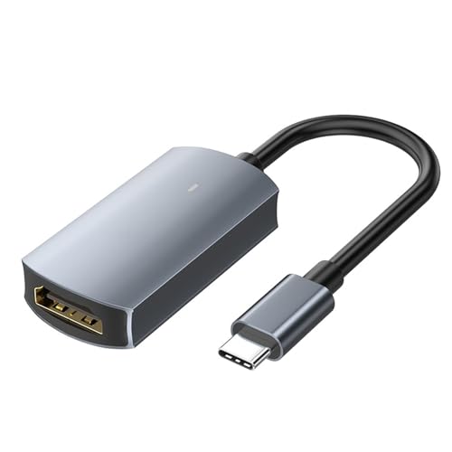 ZHAPEG USB C Stecker Adapter 4K60 Hz Ausgang 3D Anzeige Keine Verzögerung Legierung Für Alle Geschlechter von ZHAPEG
