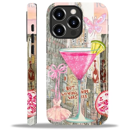 ZHEGAILIAN 2 in 1 Hybrid-Schutzhülle für iPhone 14 Pro | Stoßfestes Silikon + harte PC-Schutzhülle mit stylischem Musterdesign, langlebiger Fallschutz – Rosa Kokette Collage ZHEGAILIAN 2 in 1 Hybrid-Schutzhülle für iPhone 14 Pro | Stoßfestes Silikon + harte PC-Schutzhülle mit stylischem Musterdesign, langlebiger Fallschutz – Rosa Kokette Collage von ZHEGAILIAN