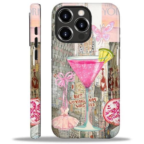 ZHEGAILIAN 2 in 1 Hybrid-Schutzhülle für iPhone 16 Pro Max | Stoßfestes Silikon + harte PC-Schutzhülle mit stylischem Muster Design langlebiger Fallschutz - Rosa Kokette Collage ZHEGAILIAN 2 in 1 Hybrid-Schutzhülle für iPhone 16 Pro Max | Stoßfestes Silikon + harte PC-Schutzhülle mit stylischem Muster Design langlebiger Fallschutz - Rosa Kokette Collage von ZHEGAILIAN