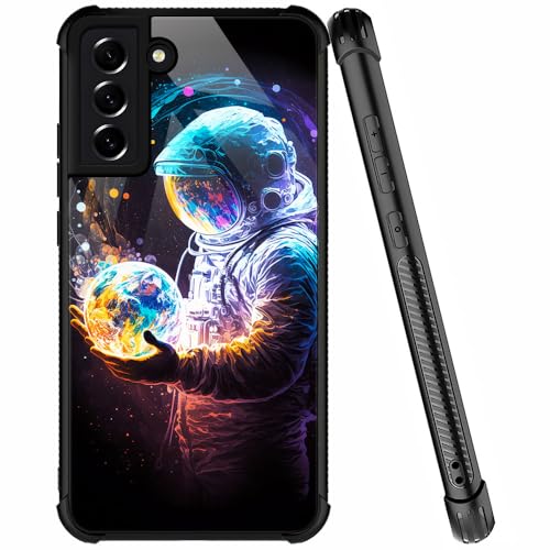 ZHEGAILIAN Hülle kompatibel mit Samsung Galaxy S23 Plus, Astronaut Planet Hülle für Samsung S23 Plus für Mädchen Jungen, vier Ecken Design, stoßfeste Abdeckung für Samsung Galaxy S23 Plus von ZHEGAILIAN