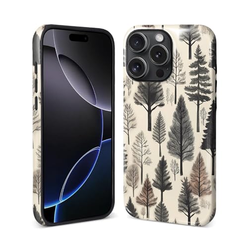 ZHEGAILIAN Magnetische Schutzhülle für iPhone 14 Pro, kompatibel mit Magsafe, stoßfeste Hartschale + weiches Silikon, rutschfester Griff und Fallschutz, Waldkiefern ZHEGAILIAN Magnetische Schutzhülle für iPhone 14 Pro, kompatibel mit Magsafe, stoßfeste Hartschale + weiches Silikon, rutschfester Griff und Fallschutz, Waldkiefern von ZHEGAILIAN