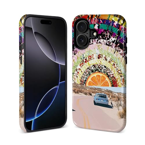 ZHEGAILIAN Magnetische Schutzhülle für iPhone 16e, kompatibel mit Magsafe, stoßfeste Hartschale + weiches Silikon, rutschfester Griff und Fallschutz, Zitronen-Sonnen-Truck ZHEGAILIAN Magnetische Schutzhülle für iPhone 16e, kompatibel mit Magsafe, stoßfeste Hartschale + weiches Silikon, rutschfester Griff und Fallschutz, Zitronen-Sonnen-Truck von ZHEGAILIAN