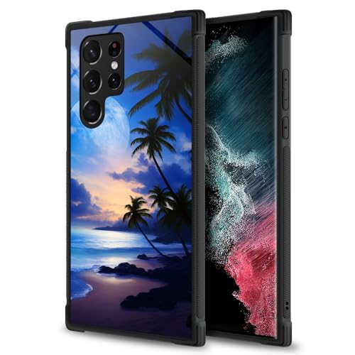 ZHEGAILIAN Schutzhülle kompatibel mit Samsung Galaxy S22 Ultra, Palm Beach-Hüllen für Jungen/Mädchen, gemustertes Design, sturzsichere Rückseite, weiches TPU, kompatibel mit Samsung Galaxy S22 Ultra ZHEGAILIAN Schutzhülle kompatibel mit Samsung Galaxy S22 Ultra, Palm Beach-Hüllen für Jungen/Mädchen, gemustertes Design, sturzsichere Rückseite, weiches TPU, kompatibel mit Samsung Galaxy S22 Ultra von ZHEGAILIAN