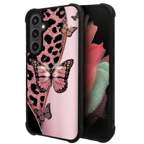 ZHEGAILIAN Schutzhülle kompatibel mit Samsung Galaxy S23 FE, Leoparden-Schmetterlings-Hüllen für Jungen/Mädchen, Muster, sturzsicher, weiche TPU-Schutzhülle, kompatibel mit Samsung Galaxy S23 FE 16,3 ZHEGAILIAN Schutzhülle kompatibel mit Samsung Galaxy S23 FE, Leoparden-Schmetterlings-Hüllen für Jungen/Mädchen, Muster, sturzsicher, weiche TPU-Schutzhülle, kompatibel mit Samsung Galaxy S23 FE 16,3 von ZHEGAILIAN