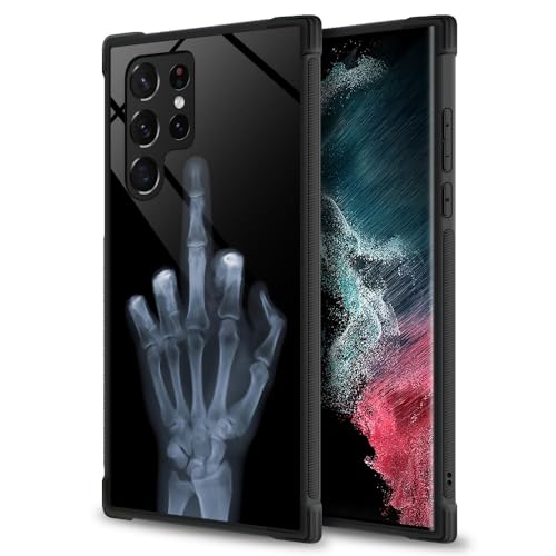 ZHEGAILIAN Schutzhülle kompatibel mit Samsung Galaxy S23 Ultra, Skelett-Röntgen-Hüllen für Jungen/Mädchen, Muster, sturzsichere Rückseite, weiches TPU, kompatibel mit Samsung Galaxy S23 Ultra 17,3 cm ZHEGAILIAN Schutzhülle kompatibel mit Samsung Galaxy S23 Ultra, Skelett-Röntgen-Hüllen für Jungen/Mädchen, Muster, sturzsichere Rückseite, weiches TPU, kompatibel mit Samsung Galaxy S23 Ultra 17,3 cm von ZHEGAILIAN
