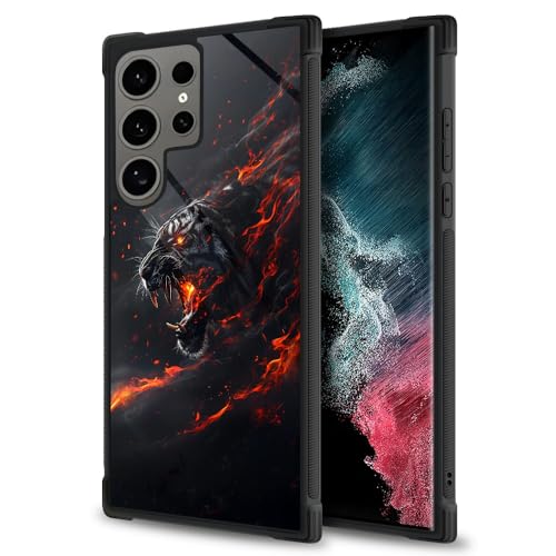 ZHEGAILIAN Schutzhülle kompatibel mit Samsung Galaxy S24 Ultra, vulkanischer Tiger-Hüllen für Jungen/Mädchen, Muster, sturzsichere Rückseite, weiches TPU, kompatibel mit Samsung Galaxy S24 Ultra 17,3 ZHEGAILIAN Schutzhülle kompatibel mit Samsung Galaxy S24 Ultra, vulkanischer Tiger-Hüllen für Jungen/Mädchen, Muster, sturzsichere Rückseite, weiches TPU, kompatibel mit Samsung Galaxy S24 Ultra 17,3 von ZHEGAILIAN