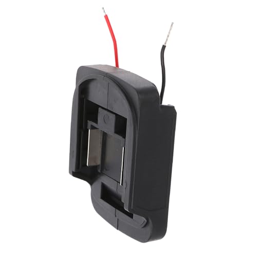 Batterie-Stromversorgungshalter-Adapter für 18 V 21 V kompatible Modelle, unterstützt Stromausgang und Ladeeingang von ZHENNB
