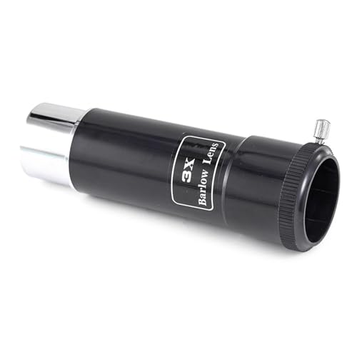 Leistungsstarker Barlow-T-Adapter, 3,2 cm, Barlow-Linsenadapter, einfach zu bedienen für Astronomie und Astrofotografie von ZHENNB