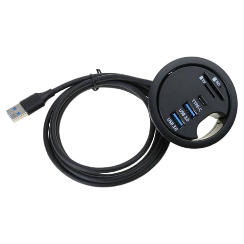 USB-Kabeldurchführung, USB 3.0, Dock-Montage, Desktop-Kabel-Organizer für PC, Laptop, USB-Gerät USB-Kabeldurchführung, USB 3.0, Dock-Montage, Desktop-Kabel-Organizer für PC, Laptop, USB-Gerät von ZHENNB