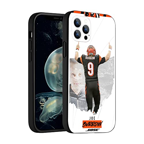 ZHESHAXIN Kompatibel mit iPhone 16 Pro Hülle, langlebiger Rundumschutz, weiche TPU-stoßfeste Hülle (Jacksonville-Burrow-2) von ZHESHAXIN