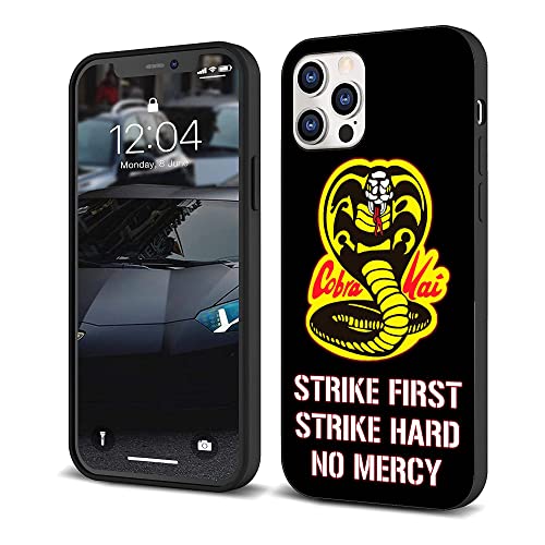 ZHETUODANG Modisch Kompatibel mit iPhone 14 Pro Max Hülle Stoßfeste Abdeckung Schöne klassische Muster stilvolle TPU Hülle (Cobra-Kai-Arts-Comedy-1) von ZHETUODANG