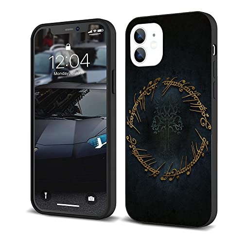 ZHETUODANG Modische iPhone 11 Hülle Stoßfeste Abdeckung Schöne klassische Muster stilvolle TPU Hülle (Herr der Ringe-Epic-Fantasy-2) von ZHETUODANG