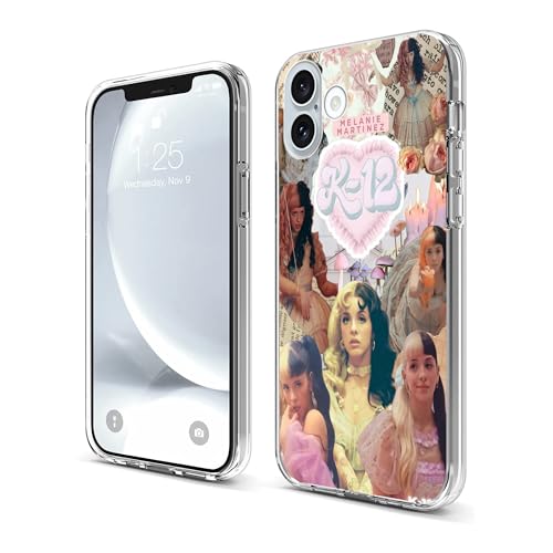 ZHETUODANG Schutzhülle für iPhone 16, stilvolles Musikdesign, TPU, dünn, stoßfest, für Herren und Damen, transparent, Melanie-Martinez-3 ZHETUODANG Schutzhülle für iPhone 16, stilvolles Musikdesign, TPU, dünn, stoßfest, für Herren und Damen, transparent, Melanie-Martinez-3 von ZHETUODANG