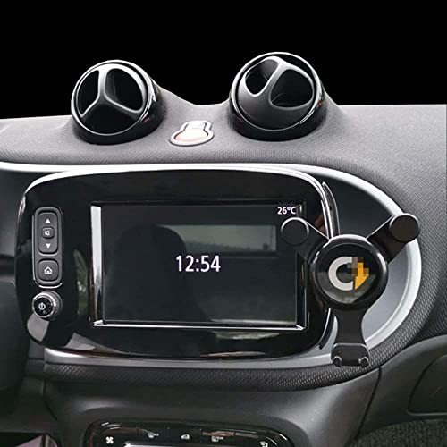 ZHFF Navigationsstil Autotelefonhalter für Smart 453 Fortwo Forfour 2015-2019 GPS-Halterung Versteckter Ständer Navigation Innendekoration Handyhalterung Auto Styling Zubehör von ZHFF