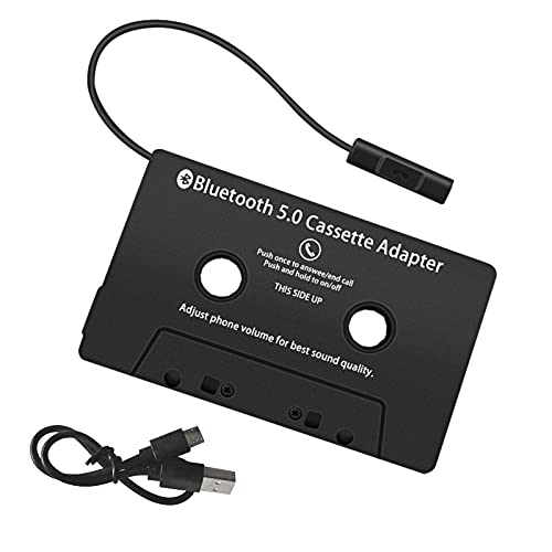 ZHITING Kassetten Adapter für Autoradio,KFZ-Kassettenadapter,Auto-Audio-Kassette auf AUX-Adapter,Geeignet für Autoradio von ZHITING