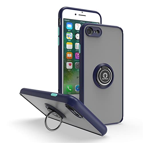 Hülle Für iPhone SE 2022/iPhone SE 2020, Ultra-Dünn Hardcase PC Handyhülle Mit 360 ° Verdrehbare Ring und Kickstand mit Magnet auf Backcover Schutzhülle Kompatibel mit iPhone SE 3/SE 2 Cover Case (F) Hülle Für iPhone SE 2022/iPhone SE 2020, Ultra-Dünn Hardcase PC Handyhülle Mit 360 ° Verdrehbare Ring und Kickstand mit Magnet auf Backcover Schutzhülle Kompatibel mit iPhone SE 3/SE 2 Cover Case (F) von ZHIYONG