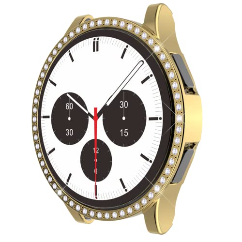 ZHIYONG Hülle für Samsung Galaxy Watch 5 40mm/44mm Schutzhülle, Strass Glitzer Diamant Harter PC Schutzrahmen Stoßfest Kratzfest Schutzhülle Kompatibel mit Samsung Watch 5 40mm/44mm Hülle (44MM,C) ZHIYONG Hülle für Samsung Galaxy Watch 5 40mm/44mm Schutzhülle, Strass Glitzer Diamant Harter PC Schutzrahmen Stoßfest Kratzfest Schutzhülle Kompatibel mit Samsung Watch 5 40mm/44mm Hülle (44MM,C) von ZHIYONG