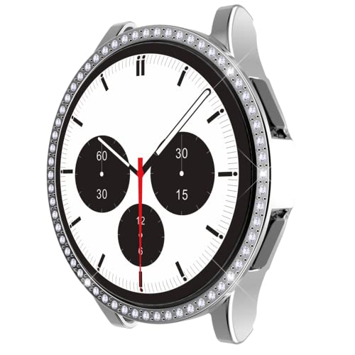 ZHIYONG Hülle für Samsung Galaxy Watch 5 40mm/44mm Schutzhülle, Strass Glitzer Diamant Harter PC Schutzrahmen Stoßfest Kratzfest Schutzhülle Kompatibel mit Samsung Watch 5 40mm/44mm Hülle (44MM,F) ZHIYONG Hülle für Samsung Galaxy Watch 5 40mm/44mm Schutzhülle, Strass Glitzer Diamant Harter PC Schutzrahmen Stoßfest Kratzfest Schutzhülle Kompatibel mit Samsung Watch 5 40mm/44mm Hülle (44MM,F) von ZHIYONG