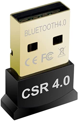 Mini Bluetooth CSR 4.0 USB Bluetooth Adapter Dongle Wireless Receiver for Windows 10/8/7/Vista/XP Supports Mouse Keyboard Headphone von ZHIYUEN
