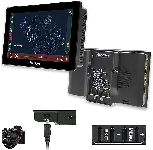 Portkeys LH5P II 5.5" 4K HDMI Touchscreen Monitor mit Camera Control für Sony Mirrorless Cameras von ZHIYUN