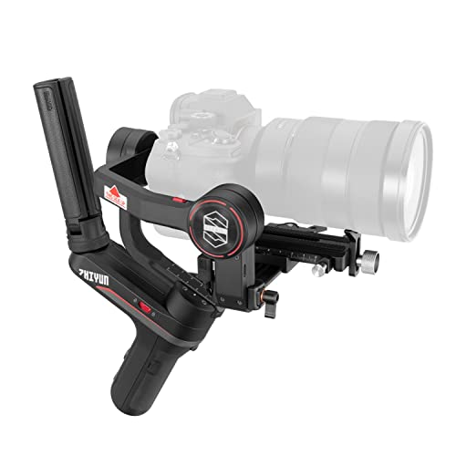 Zhiyun Weebill S [offiziell] Kamerastabilisator, 3 Achsen Gimbal für DSLR- und Spiegelreflexkamera, leichtes Design, dynamische Stabilität, erhältlich für Canon/Sony/Panasonic/Nikon/Fujifilm von ZHIYUN