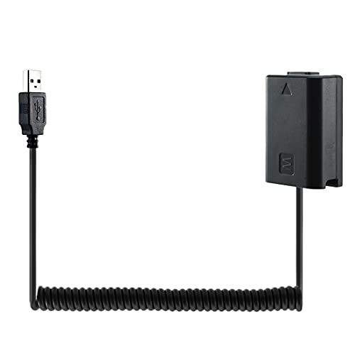 ZHIZAIHU USB Ladekabel NP-FW50 Dummy Batterie Kabel für A7 A7R A7S A7M A7II A7S2 A7M2 A7R2 A6500 A6300 DC Koppler ZHIZAIHU USB Ladekabel NP-FW50 Dummy Batterie Kabel für A7 A7R A7S A7M A7II A7S2 A7M2 A7R2 A6500 A6300 DC Koppler von ZHIZAIHU