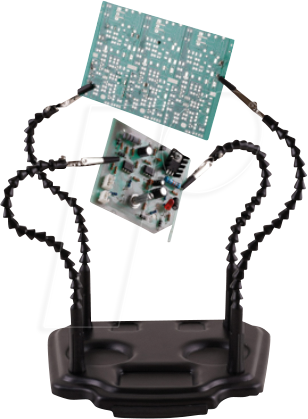 HALTER ZD-11M - Platinenhalter, mit 4 flexiblen Armen von ZHONGDI