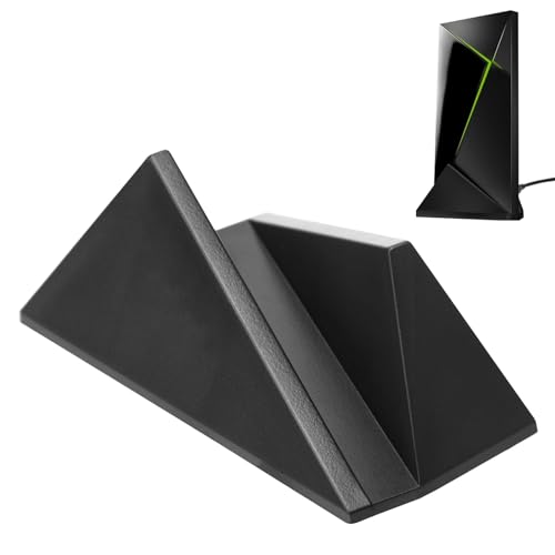 Vertikale Halterung kompatibel mit Nv-idia Shield Android TV (Pro Modelle 2017/2019) / Haltbare Composite TV Halterung von ZHONGXIA