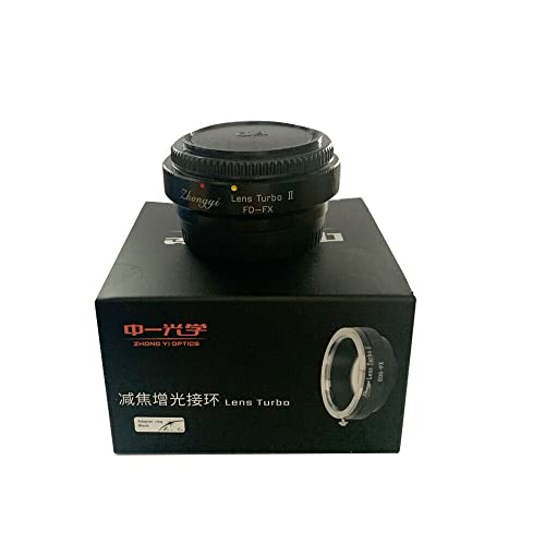 Zhongyi Mitakon Mitakon Objektiv Turbo Adapter Mark II für Canon FD Objektiv auf Fuji X Mount Kamera Zhongyi Mitakon Mitakon Objektiv Turbo Adapter Mark II für Canon FD Objektiv auf Fuji X Mount Kamera von 中一光学