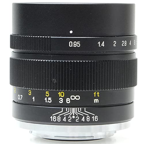 Zhongyi Mitakon Speedmaster 35mm f/0.95 für Fuji X Mount APS-C Kamera schwarz von 中一光学