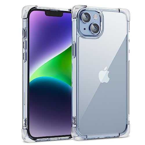 ZHOUDSAEIFD Hülle für iPhone X/XS, Kristall & Transparent, Stoßfeste Case Schutzhülle Cover, Anti-Vergilbung, Transparente TPU-Handyhülle für iPhone X/XS -Transparent von ZHOUDSAEIFD