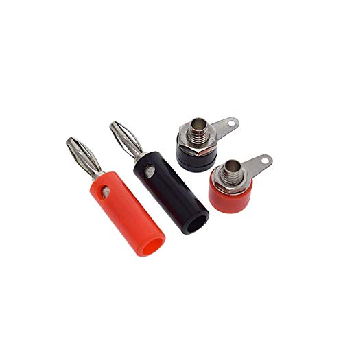 ZHOUYUFAN Bananenstecker J072, 4 mm, männlich und weiblich, 1 Set von ZHOUYUFAN
