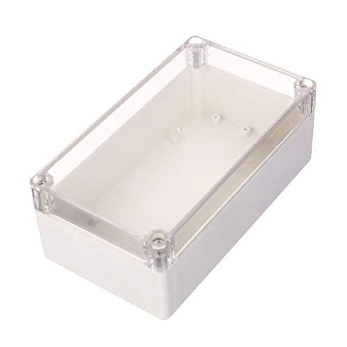 ZHOUYUFAN Elektronische Projektbox, Kunststoff, wasserdicht, transparent, 158 x 90 x 60 mm von ZHOUYUFAN