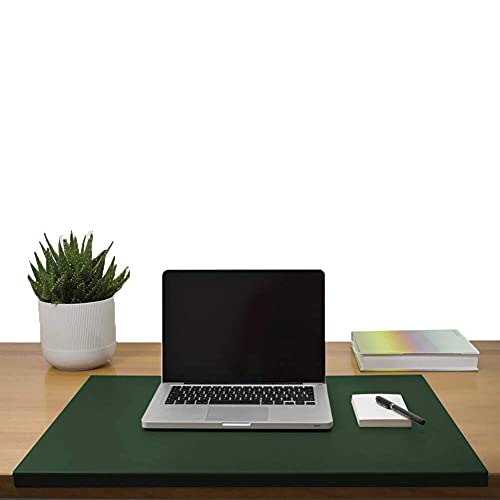 Gewinkelte Schreibtischunterlage Leder Schreibunterlage Rutschfeste Weichem Mausunterlage für Büro Hause Office Laptop PC Pad - wasserdicht Groß Mauspad-60 x 40 cm-Grün Gewinkelte Schreibtischunterlage Leder Schreibunterlage Rutschfeste Weichem Mausunterlage für Büro Hause Office Laptop PC Pad - wasserdicht Groß Mauspad-60 x 40 cm-Grün von ZHOUZHOU