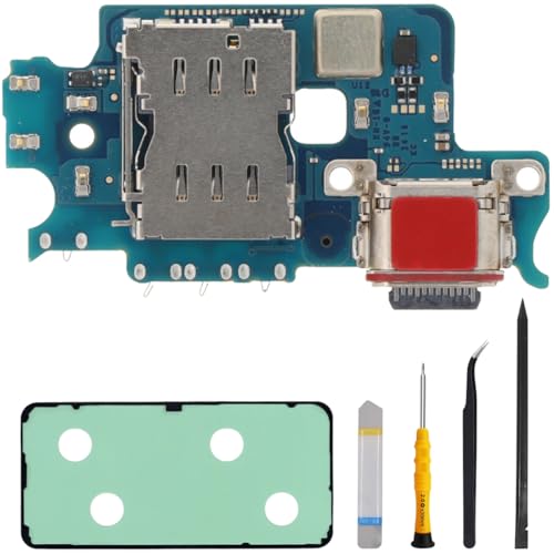 ZHUROUPU Galaxy S23 5G Charging Port Dock Connector Ersatz, SM-S911B USB Typ C Charging Port Microphone/Headphone Jack Replacement Board mit Werkzeugen ZHUROUPU Galaxy S23 5G Charging Port Dock Connector Ersatz, SM-S911B USB Typ C Charging Port Microphone/Headphone Jack Replacement Board mit Werkzeugen von ZHUROUPU