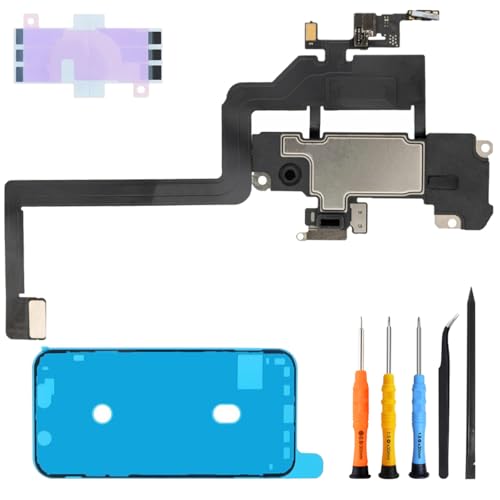 ZHUROUPU Hörmuschel Lautsprecher Ersatz für iPhone 11 2019, Ersatz Licht Näherungssensor Flexkabel und wasserdicht Pre-Cut Aufkleber mit Fix Tools Kit für iPhone 11 6.1“ ZHUROUPU Hörmuschel Lautsprecher Ersatz für iPhone 11 2019, Ersatz Licht Näherungssensor Flexkabel und wasserdicht Pre-Cut Aufkleber mit Fix Tools Kit für iPhone 11 6.1“ von ZHUROUPU