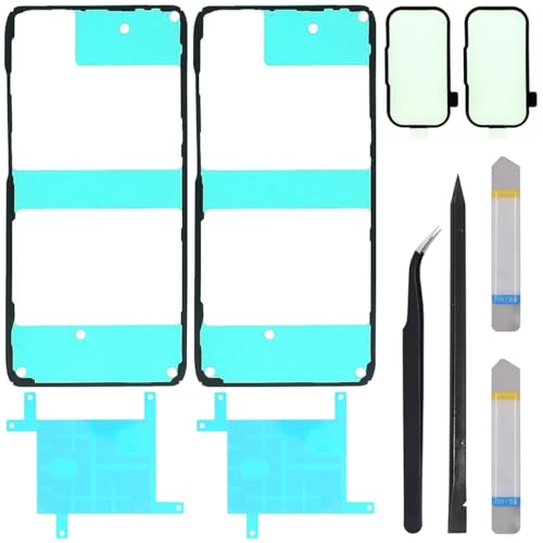 ZHUROUPU Rückseitiger Gehäuseaufkleber für Samsung Galaxy S20 FE G780 5G G781 6.5 Zoll 2020, Ersatz-Akkudeckel klebend (2PCS) von ZHUROUPU