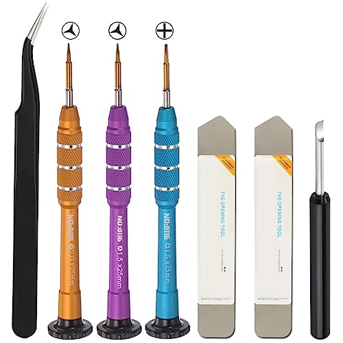 ZHUROUPU Schraubendreher Set für Nintendo Switch Tri-Wing Präzisions Werkzeug Kit Y0 Y00 PH00 Schraubendreher-Reparatur-Tool-Kit Kompatibel mit Switch Joy Con Controller von ZHUROUPU
