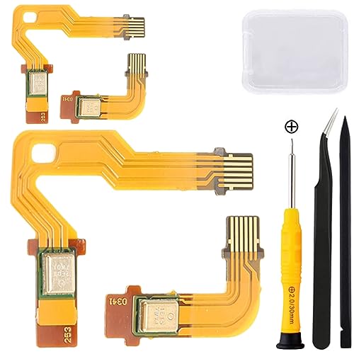 ZHUROUPU für PS5-Mikrofon-Flex-Kabel für Playstation 5 für PS5 BDM-010 Ersatzmikrofon-Flex-Kabel-Griff Inner Mic Ribbon Kabel Lautsprecher für PS5-Controller (2 Paar) von ZHUROUPU