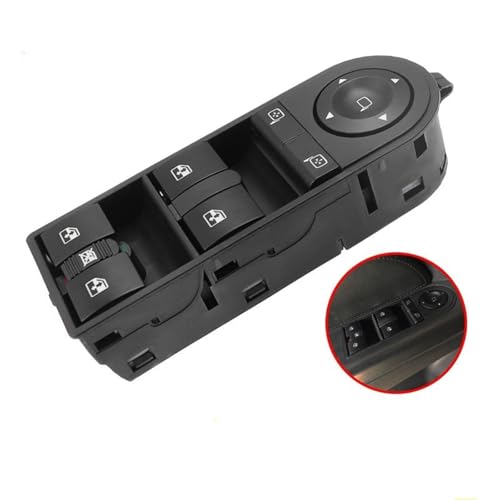 Window Regulator Switch Window 13228699 13215153 Vorne Links Elektrische Steuerung Master Fensterheber Schalter/Fit for Vauxhall for Opel Astra H Zafira B Kombi 2004-2015 Window Switch Button von ZHUYRT
