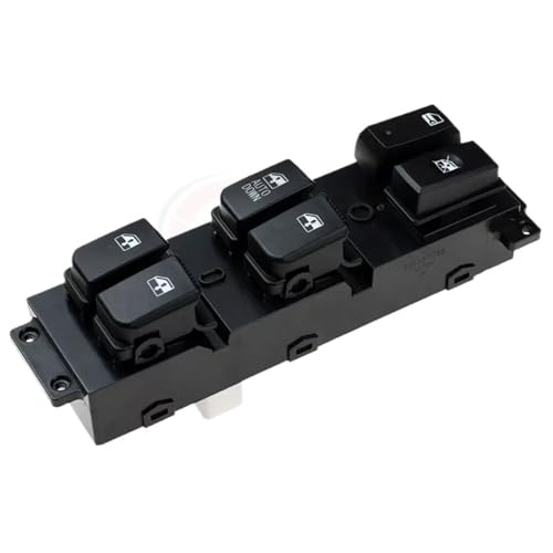 Window Regulator Switch Window 93570-2B100 Electric Power Fenster Master Control Schalter Taste/Fit for Hyundai Santa Fe CM 2007 2008 2009 2010 2011 2012 Window Switch Button von ZHUYRT