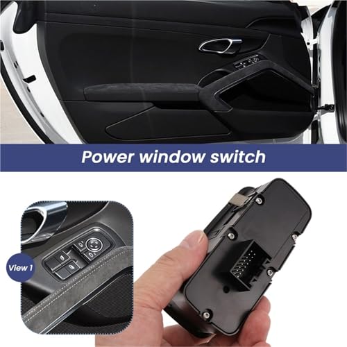 Window Regulator Switch Window Auto Fahrerseite Electric Power Master Fenster Control Schalter 99161315102DML/Fit for Porsche 911 991 2012-2018 LHD Window Switch Button Window Regulator Switch Window Auto Fahrerseite Electric Power Master Fenster Control Schalter 99161315102DML/Fit for Porsche 911 991 2012-2018 LHD Window Switch Button von ZHUYRT