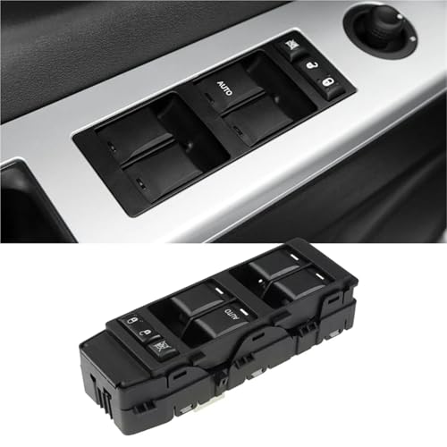 Window Regulator Switch Window Auto Master Power Fenster Glas Hebe Control Schalter 04602780AD 56040691AD/Fit for Jeep Compass Patriot 2007-2010 LHD Window Switch Button von ZHUYRT