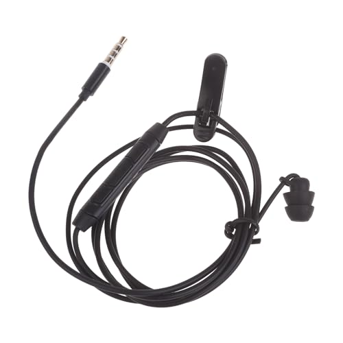 3 5 Mm Gekordter Einseitiger Kopfhörer Headset Stereo Stereo Stereo Ohr Ohrhörer Mit Mikrofon Für Telefon von ZIDDAR