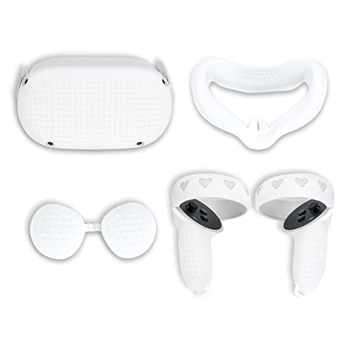 Silikonabdeckung Set Für Zum Schutz Für Virtual Reality Headset Headset & Controller Grip Face Silikonabdeckung Set Für Zum Schutz Für Virtual Reality Headset Headset & Controller Grip Face von ZIDDAR